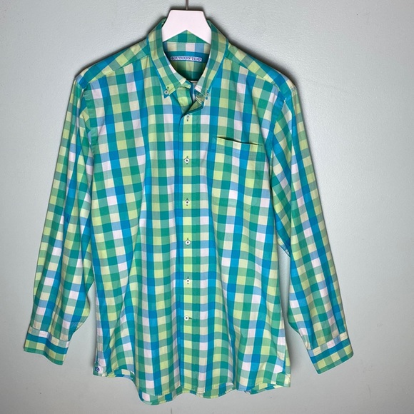 Southern Tide Other - Southern Tide Checkered Button Down Shirt Size Medium